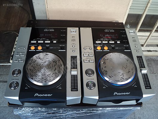 2 ADET PIONEER COMPACT DISC PLAYER CDJ-200/Açıklamayı oluyun
