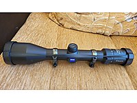 ZEİSS DİAVARİ CLASSİC 2.5-10×50 Yivli dürbünü kelepçesi ile #1276386187