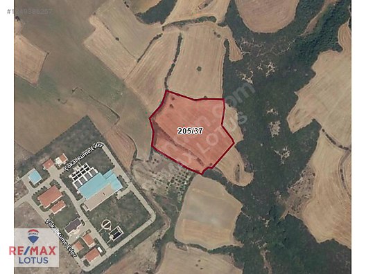 Çanakkale Gelibolu Çokal'da 12.500m² Müstakil Tapu Satılık Tarla