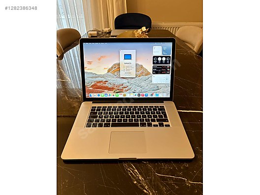 MacBook Pro 16GB RAM 15inc Retina Ekran İ7 Performans İşlemci