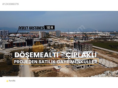 TURVİLLA'DAN DÖŞEMEALTI ÇIPLAKLI'DA PROJEDEN 4+1...