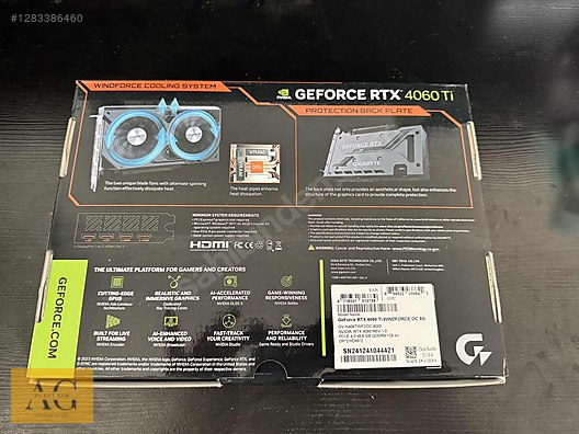 AY-KUT BİLGİSAYAR GSMDEN GİGABYTE 4060Tİ sıfır - Gigabyte Ekran Kartı İlanları sahibinden.com'da