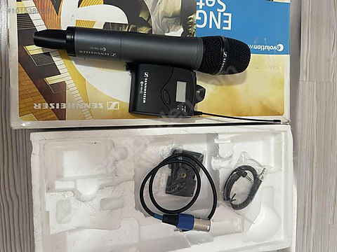 Sennheiser EW 100 G3 Kablosuz El Mikrofonu Seti sahibinden.comda
