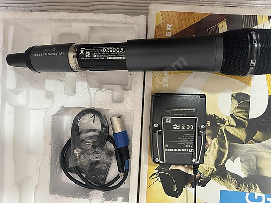 Sennheiser EW 100 G3 Kablosuz El Mikrofonu Seti on sahibinden.com