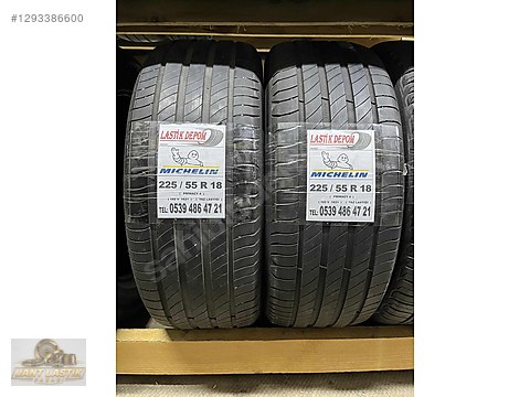 225 55 R18 MICHELIN YAZLIK ÇIKMA LASTİK 2 ADET SIFIR GİBİ