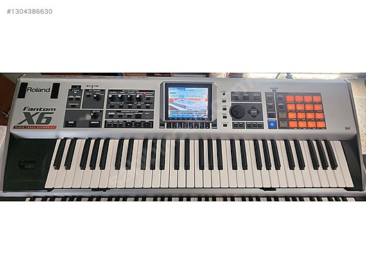 Roland Fantom X6 takaslı - Synthesizer ve Tuşlu Çalgılar