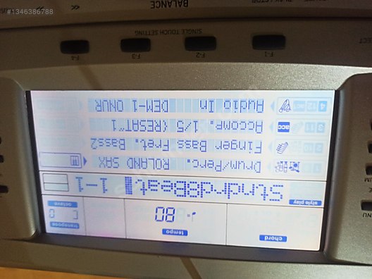 Temiz paralı setli Korg pa80 - İkinci El Korg 61 Tuşlu Org