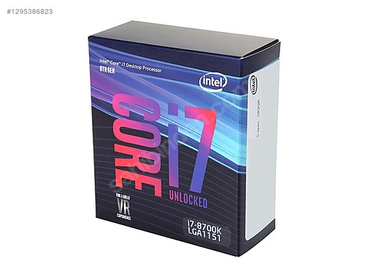 Intel Core i7 8700K sahibinden.comda - 1295386823
