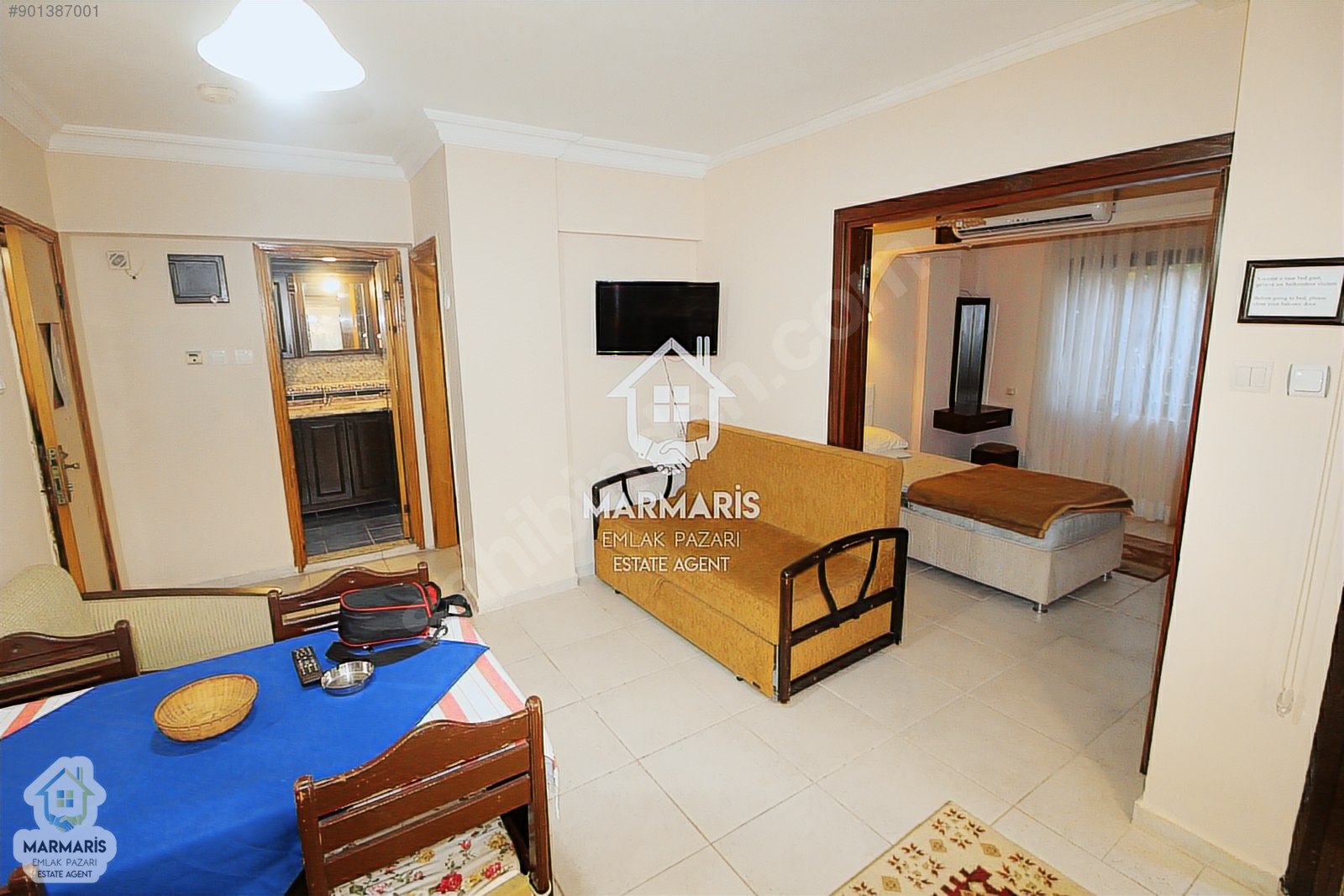 Marmaris Sitelerde Yaz Sezonu İçin 2+1 Eşyalı Kiralık Daire Kiralık
