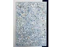 El yapımı orijinal akrilik soyut tablo