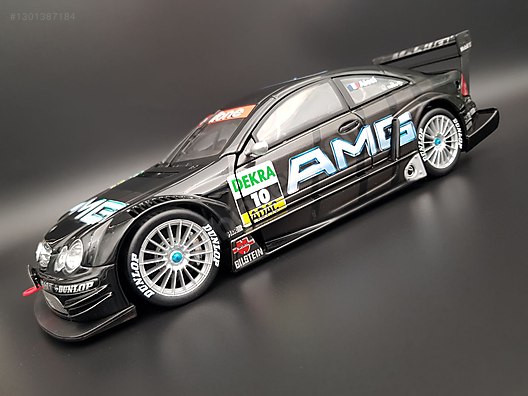 İNDİRİM*** 1/18 Mercedes-Benz CLK - DTM 2003 (Alesi) #10 on