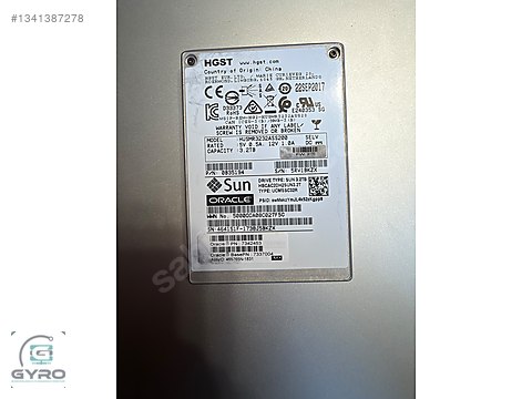 Sun Oracle / HGST 3.2TB 2.5