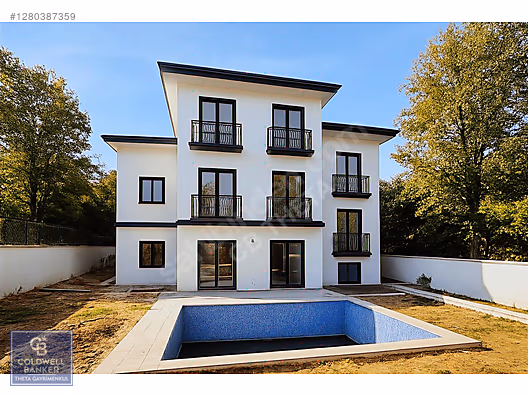 ÖMERLİ'DE SATILIK 2 ADET İKİZ VİLLA #1280387359