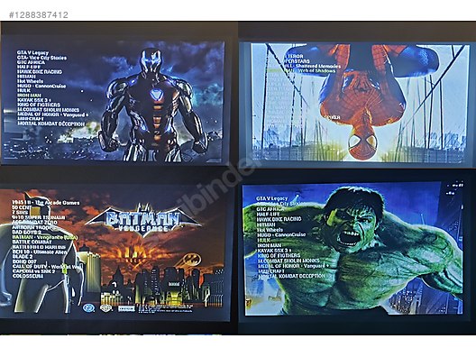 PS 2 64GB FLASH BELLEKLİ HEMDE CD İLE ÇALIŞAN ÇİPLİ PS2 FULL SET ...