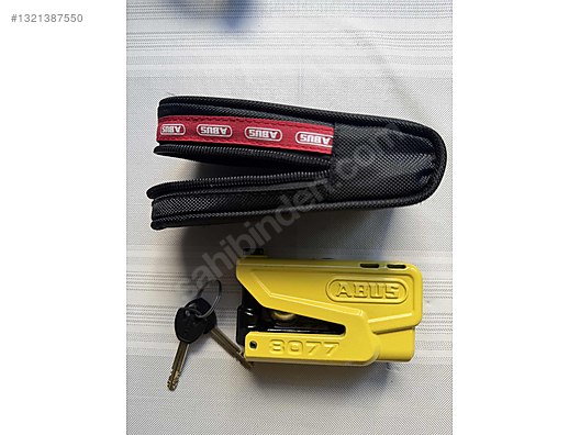 Koruma / motosiklet disk kilidi abus 8077 2.0 sahibinden.comda