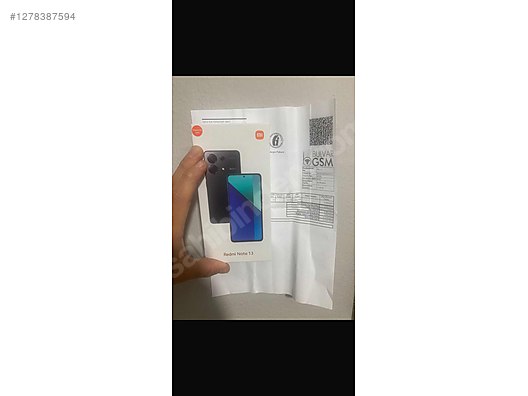 İkinci El ve Sıfır Alışveriş / Cep Telefonu & Aksesuar / Cep Telefonu / Xiaomi / Redmi Note 13