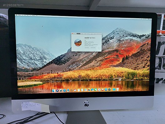 Apple / İMAC A1419 İ7-3.5Ghz 32GB RAM 27'' 2K 4GB E.KART