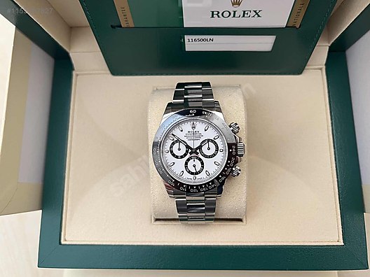 Rolex ROLEX DAYTONA PANDA 116500LN OK TEM Z at sahibinden