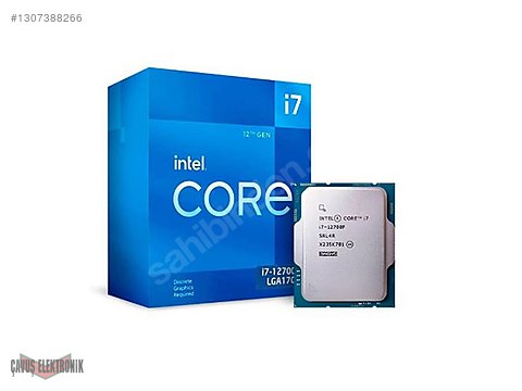 İNTEL CORE İ7 12700F İŞLEMCİ sahibinden.comda - 1307388266