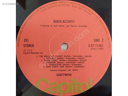 Kraftwerk - Radio-Activity - Plak - LP (1975) (UK - Dönem Baskı) - Müzik Plakları Alışverişte İlk Adres sahibinden.com'da