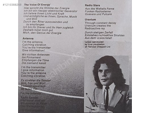 Kraftwerk - Radio-Activity - Plak - LP (1975) (UK - Dönem Baskı) - Müzik Plakları Alışverişte İlk Adres sahibinden.com'da