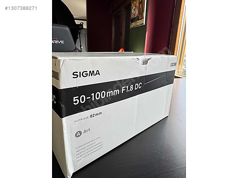 Lensler / Sigma 50-100mm F1.8 DC HSM Art canon Tertemiz Sıfır