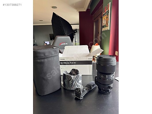 Lensler / Sigma 50-100mm F1.8 DC HSM Art canon Tertemiz Sıfır