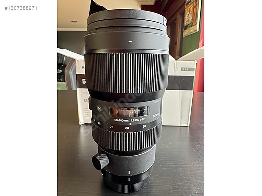 Lensler / Sigma 50-100mm F1.8 DC HSM Art canon Tertemiz Sıfır