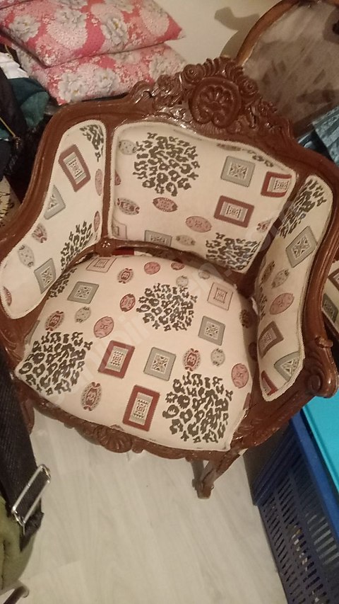 antika el oyması koltuk takımı