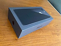 Apple Iphone 8 Plus Space Gray orijinal boş kutusu