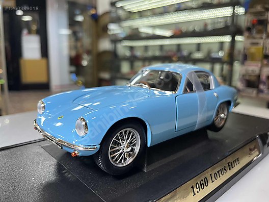 1960 Lotus Elite ミニカー 水色 1:18 Road Signature Lotus Elite 1960 at sahibinden.com - 1260389018