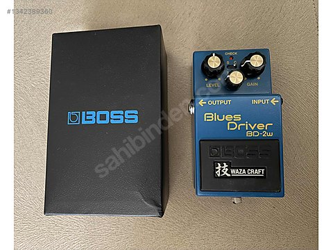 Boss BD-2w Waza Craft Blues Driver Overdrive - Efekt Pedalı ve