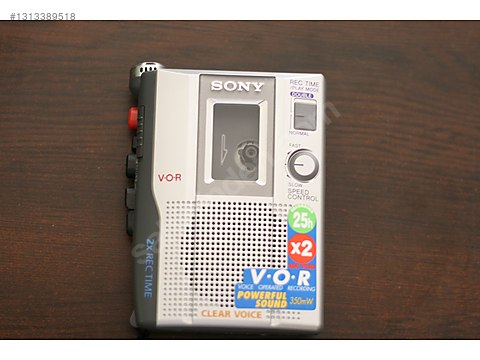 Sony TCM-200DV Kasetli Ses Kayıt Cihazı sahibinden.comda - 1313389518