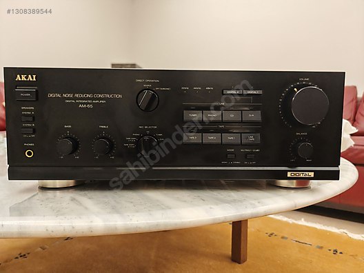 Akai Entegre Amfi - Akai AM65 , çok iyi durumda - 1308389544