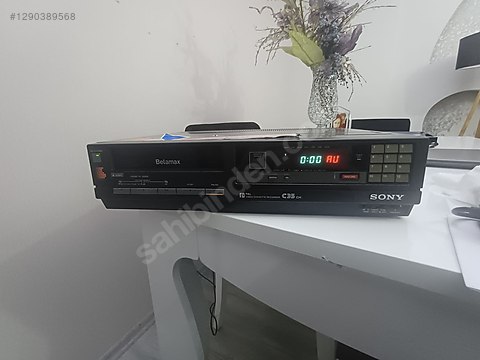 Sony Sony Betemax Video Kaset Oynatici Sahibindenda 1290389568