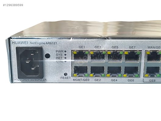HUAWEI NetEngine AR6121 10 Port Gigabit Router on sahibinden.com ...