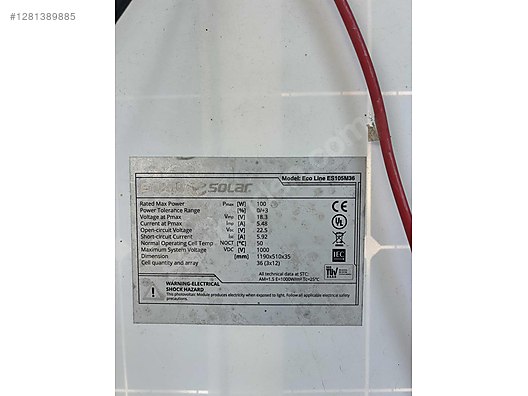 Used & Brand New Items / Garden & Home Improvement / Home Improvement / Heating / Solar Panel System