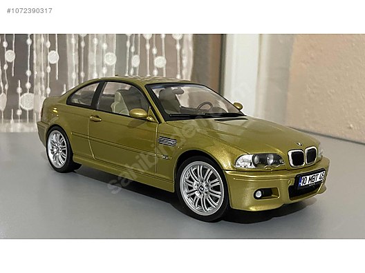 1:18 Solido BMW M3 E46 Coupé Phoenix Yellow & Kiwi Nappa Leather