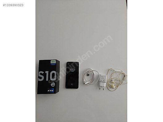 Samsung S10e (中古) 本体 ＆ 付属品セット 128 GB Beyaz Samsung Galaxy S10e Cep Telefonu - 1339390323