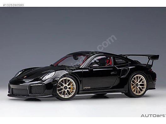 AUTOart 911 GT2 RS ブラック 1:18 Autoart Diecast Model 1:18 Porsche Araba - 1325390580