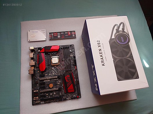 i7-7700K İNTEL İŞLEMCİ+MSI Z170A GAMING M7 ANAKART+SSD+SOĞUTMA on