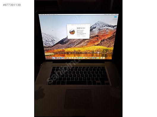 Apple Macbook Macbook Pro 17 2011 I7 2 4 Ghz 16 Gb Ram At Sahibinden Com 877391139