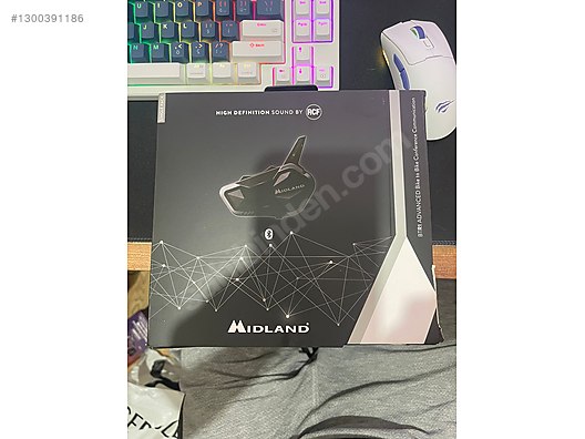 Midland BTR1 Advanced Bluetooth Intercom (Tek) sahibinden.comda ...
