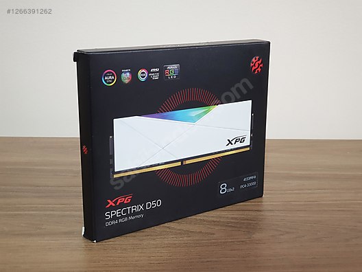 Spectrix D50 Ddr4 4133 Mhz XPG Spectrix D50 RGB DDR4 8GB 4133MHz