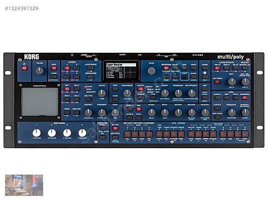 KORG MULTI/POLY MODULE Analog Modeling Synthesizer - Synthesizer