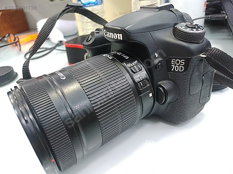 DSLR / Canon / EOS 70D / CANON 70D 18 135 I LENS 26K ŞHUTTER