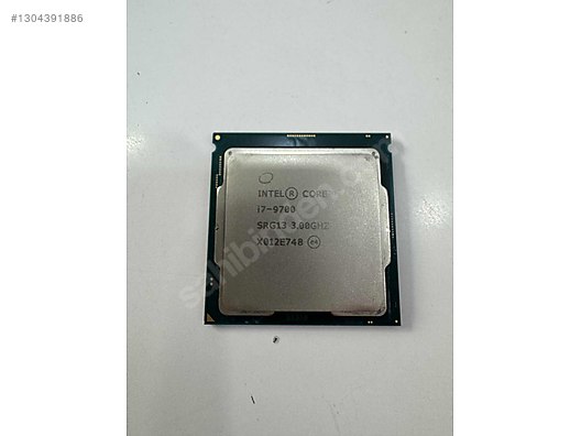 Intel I7 9700 sahibinden.comda - 1304391886