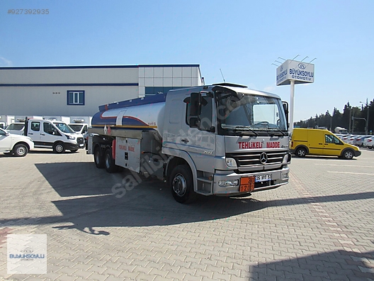 mercedes benz atego 2124 buyuksoylu oto izmir den 2011 atego 2124 adr li akaryakit tanker at sahibinden com 927392935