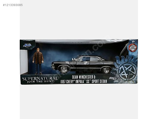 Jada Supernatural Dean Winchester 1967 Chevy mpala 1 24 at sahibinden 1213393085