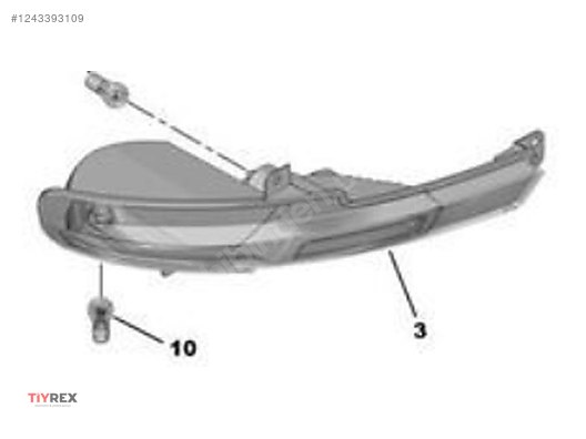ベル　psa9 Otomobil & Arazi Aracı / Elektrik / Peugeot 508 Sol Arka Alt Stop
